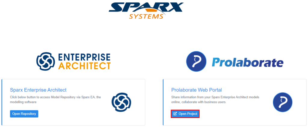 Sparx Prolaborate and EA SaaS Setup