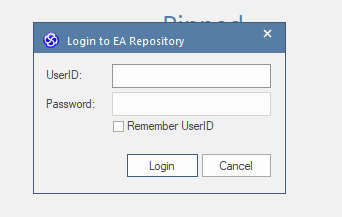Userid and Password login prompt in EA SaaS